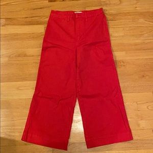 Madewell Emmett Wide Leg Crop Pant